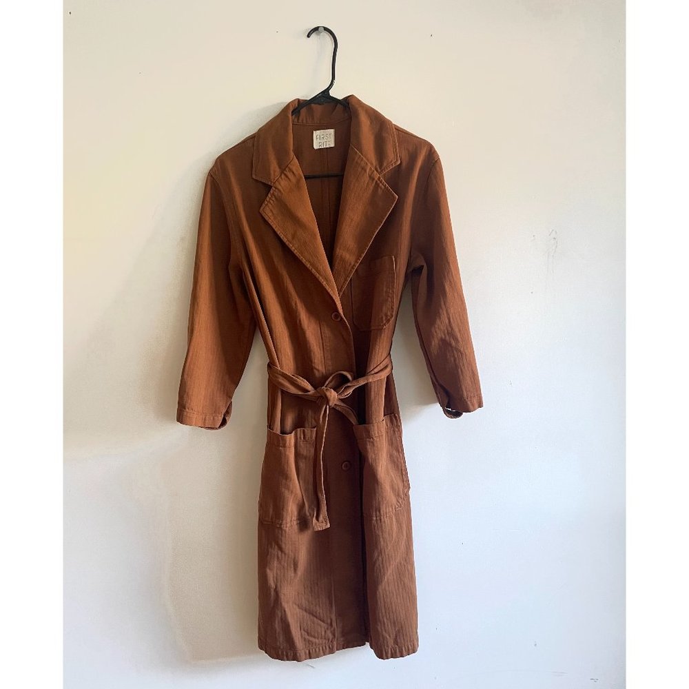 First Rite Shop Coat in Ginger
